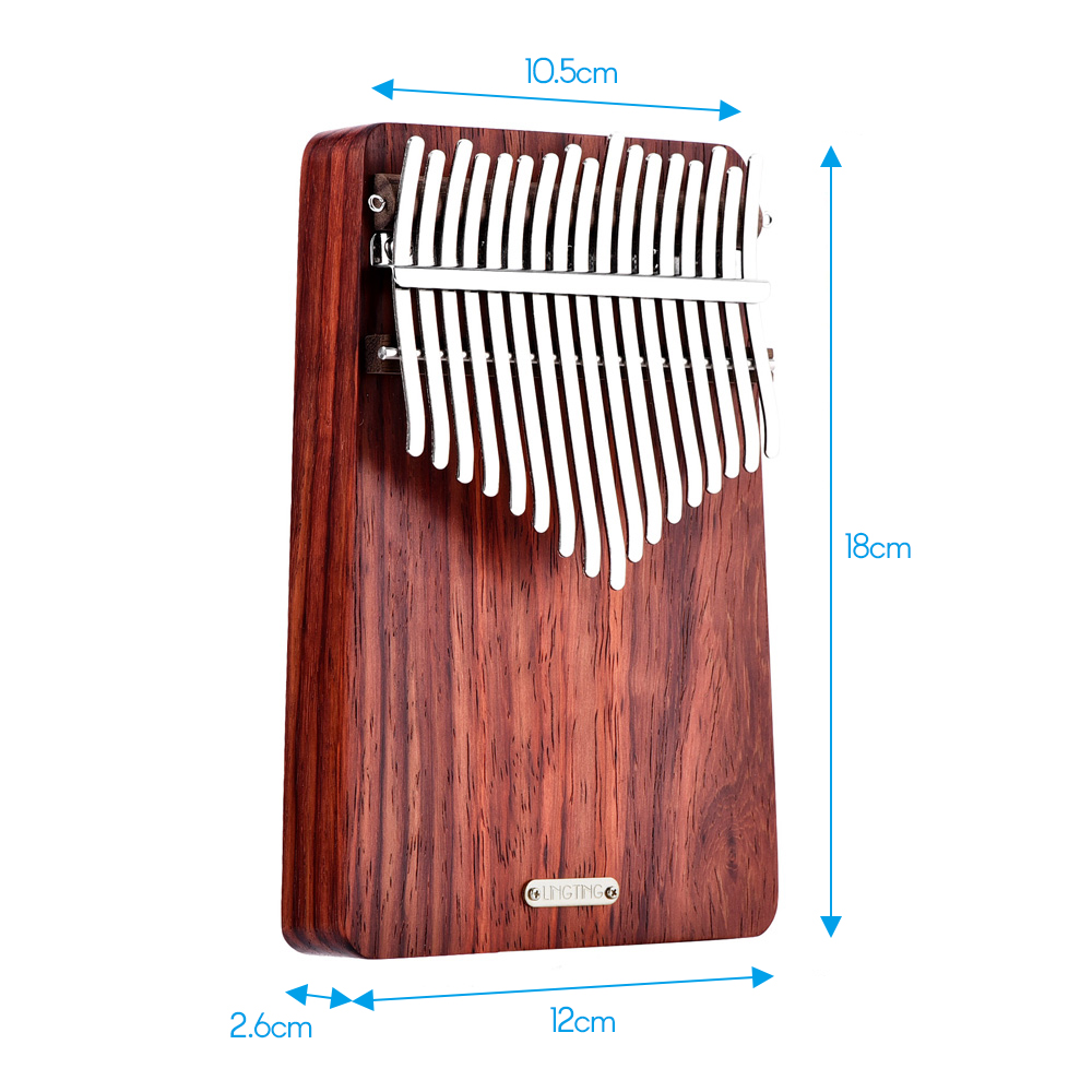 LINGTING 17 keys Kalimba Porta - A Musical Instrument With Keys review and price