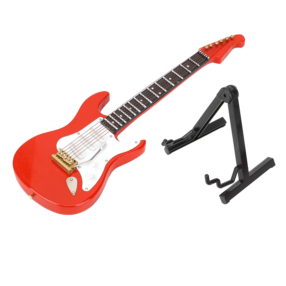 Miniature Red Electric Guitar  - Musical Instrument Of review and price