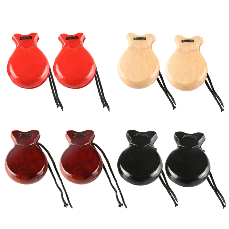 2 Pcs Wood Spanish Castanets F - Castanet Flamenco review and price