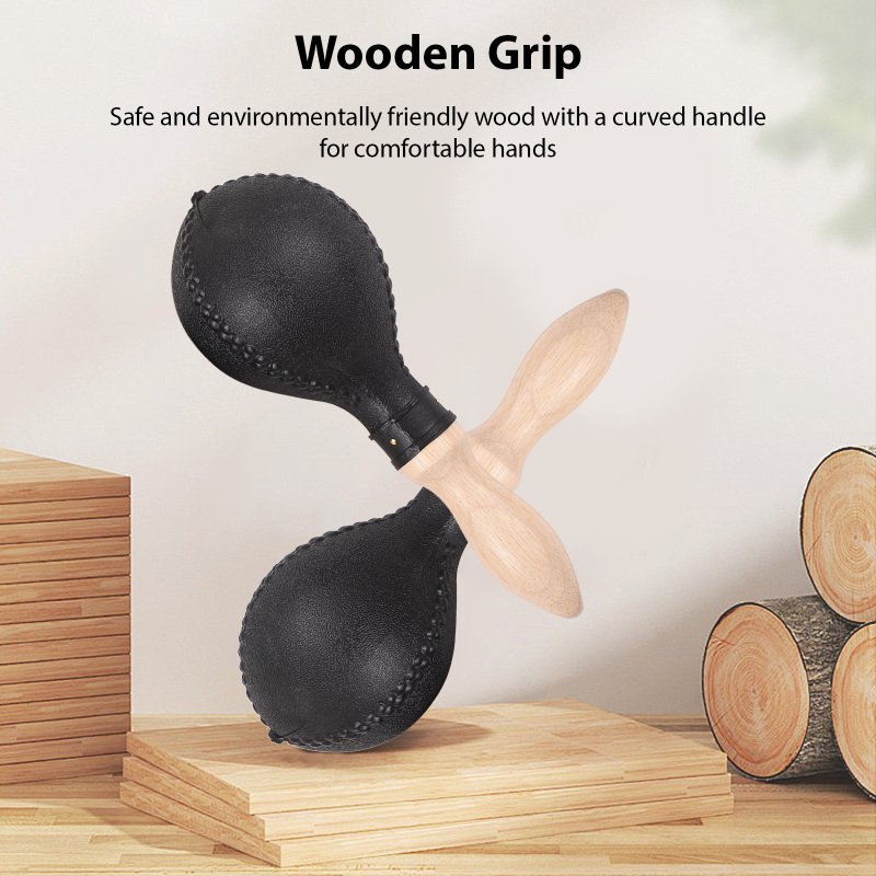 1Pair 25cm Maracas Sand Hammer - Musical Instrument Maraca review and price