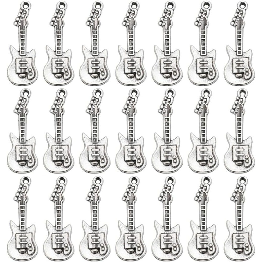 1 Box 50Pcs Vintage Guitar Cha - Musical Instrument Box review and price