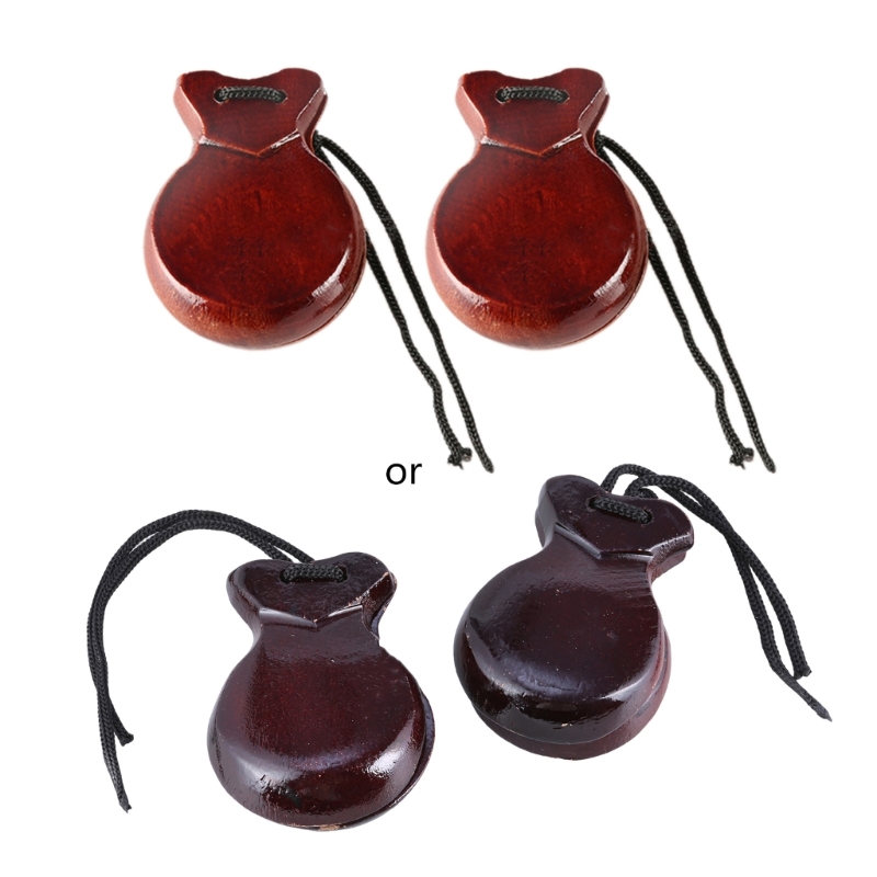 2 Pcs Wood Spanish Castanets F - Castanet Flamenco review and price