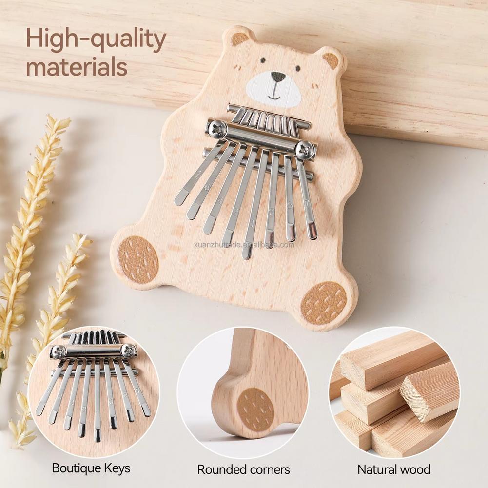 8 Key Mini Kalimba Portable Th - A Musical Instrument With Keys review and price