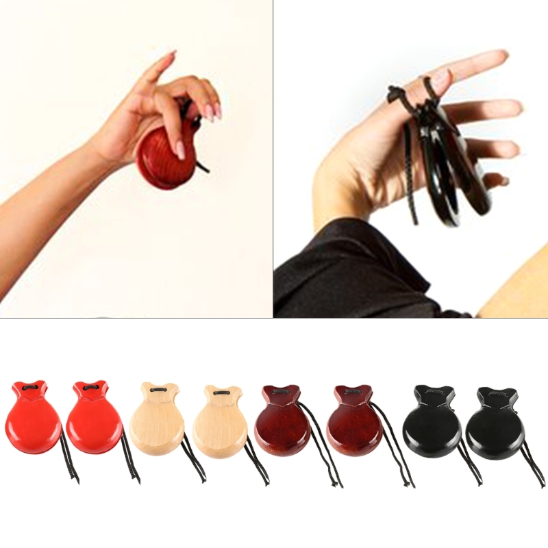 2Pcs Traditional Castanet Span - Castanet Flamenco review and price