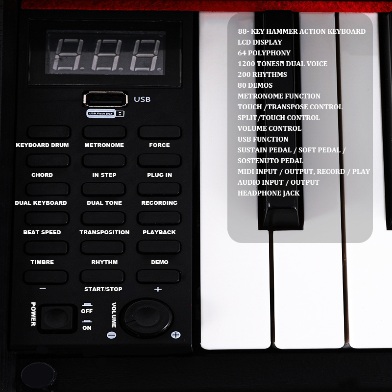 Price Keyboard Piano Wooden Mu - Musical Instrument Keyboard Price review and price