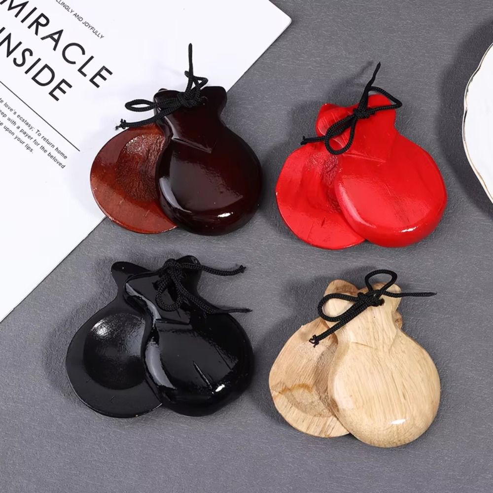 Orff Percussion Wood Castanets - Castanet Flamenco review and price
