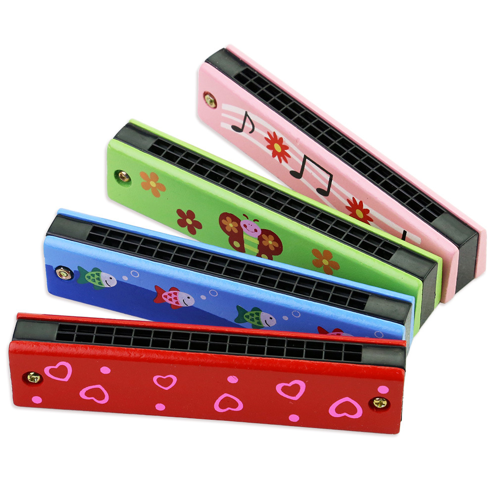Children's Harmonica, Wooden M - Musical Instrument Blow review and price