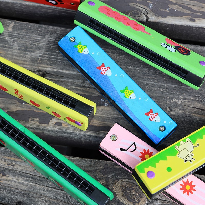 Children's Harmonica, Wooden M - Musical Instrument Blow review and price