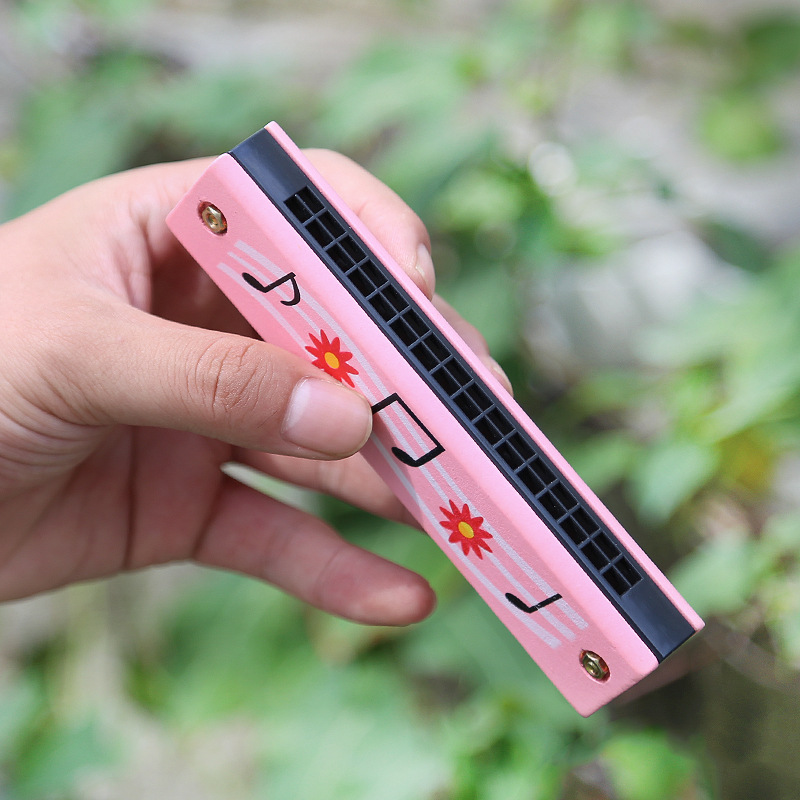 Children's Harmonica, Wooden M - Musical Instrument Blow review and price
