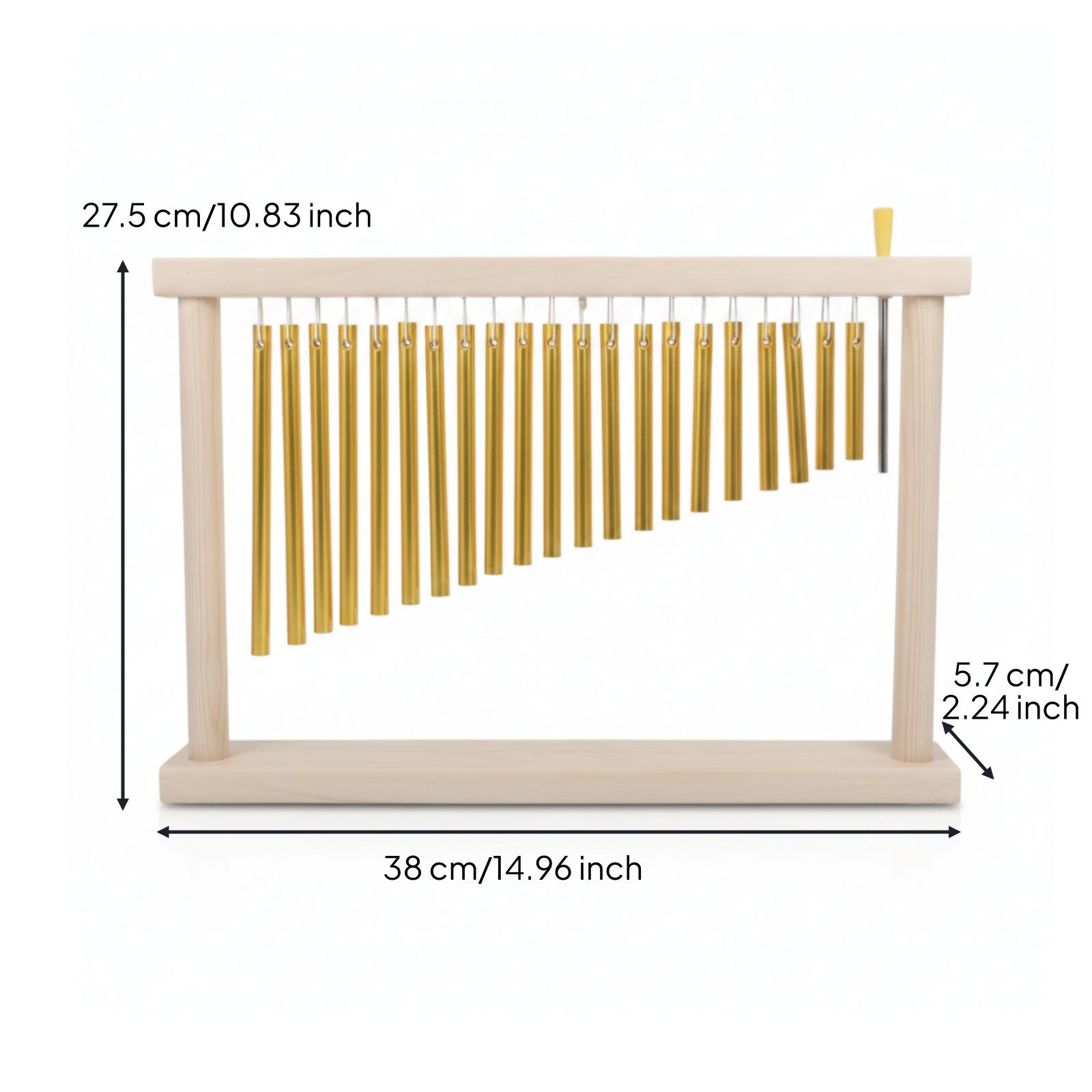 Fabric Toy Metal Tube Chimes M - Musical Instrument Youtube review and price