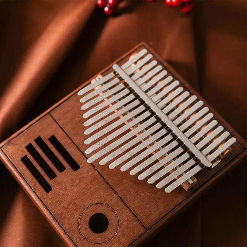 Retro Kalimba 17 Key Thumb Pia - Musical Instrument Box review and price