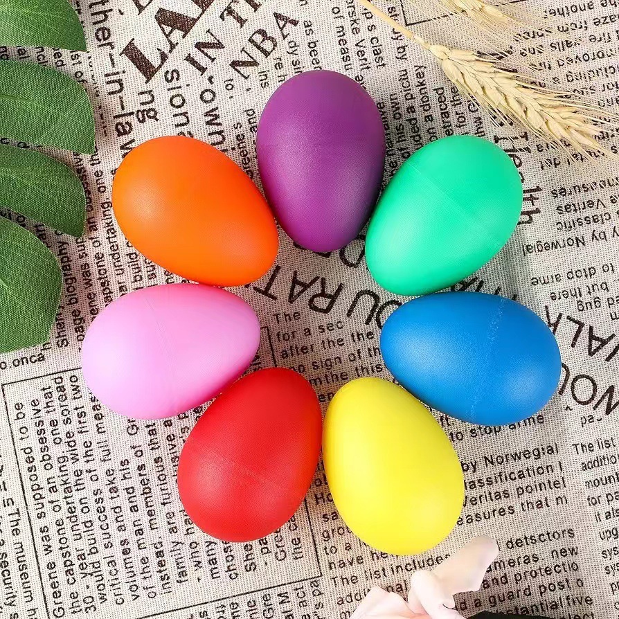 2Pcs Egg Shakers Plastic Percu - Musical Instrument Maraca review and price