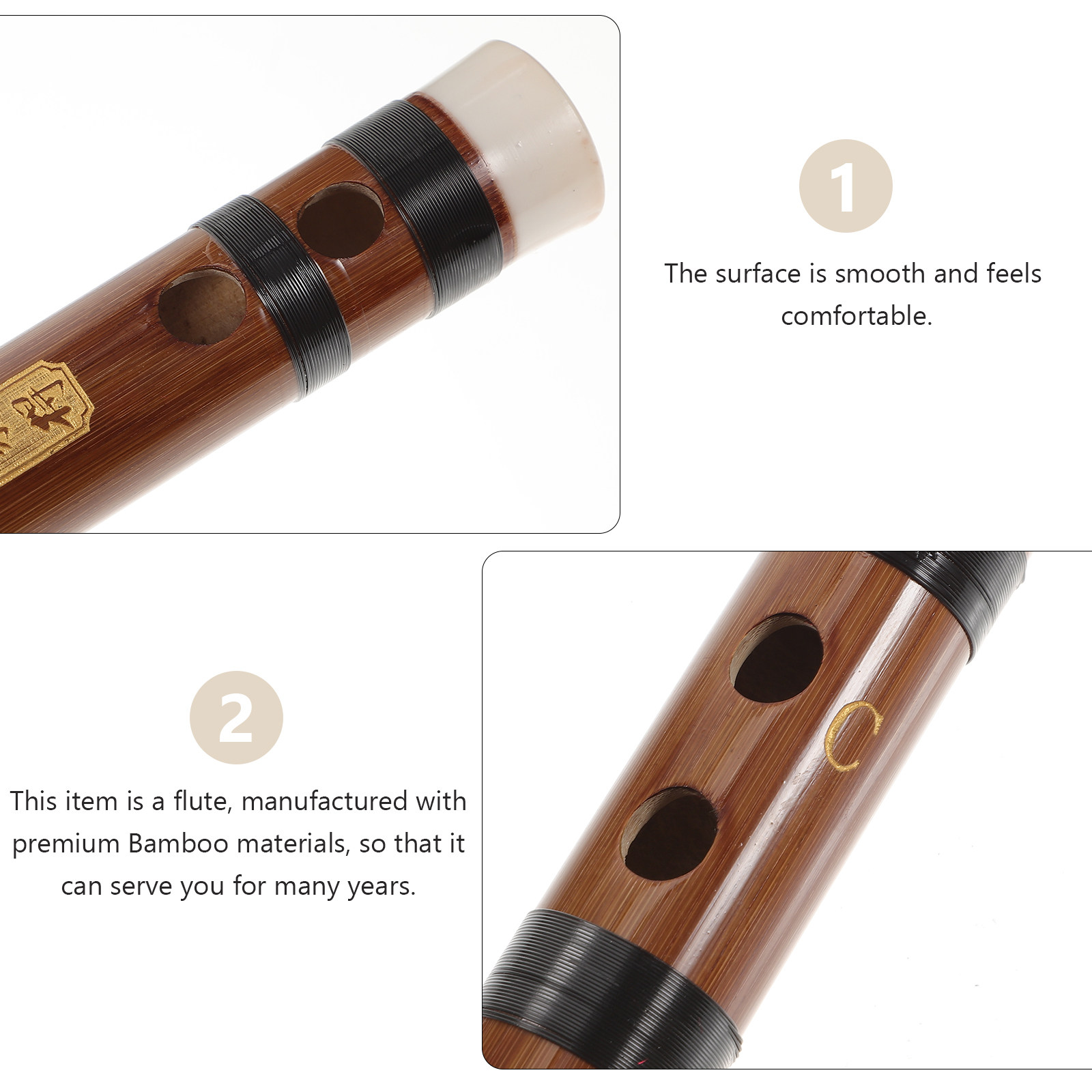 1Set Bamboo Flute Professional - Musical Instrument Blow review and price