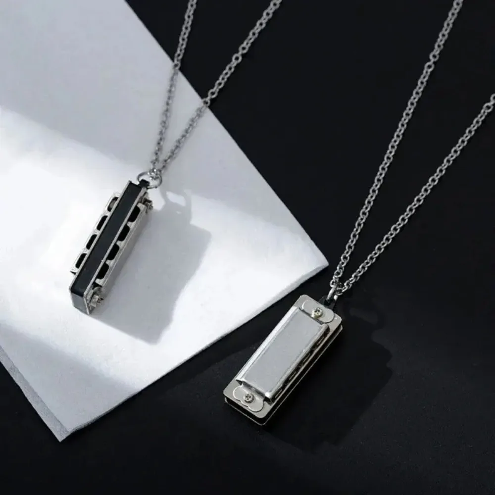 Mini Harmonica Necklace Men an - Musical Instrument Blow review and price