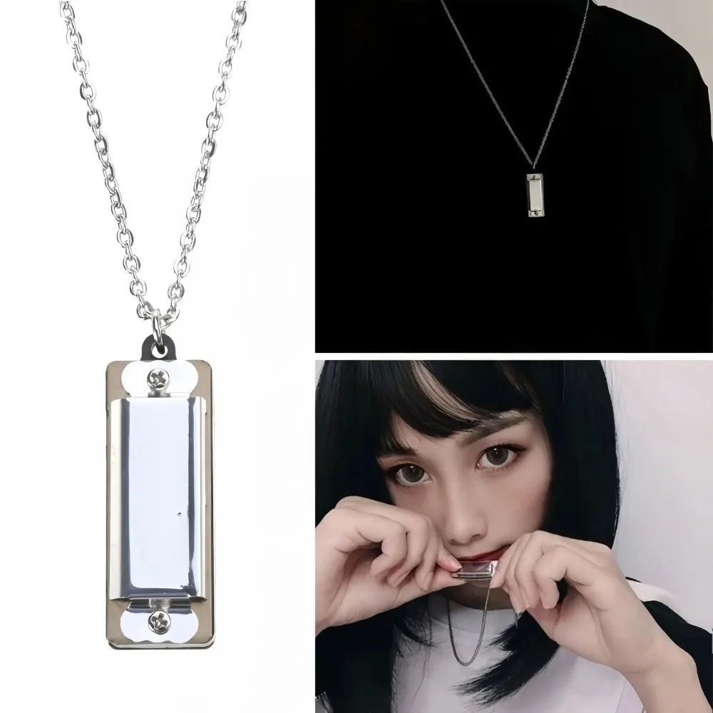 Mini Harmonica Necklace Men an - Musical Instrument Blow review and price