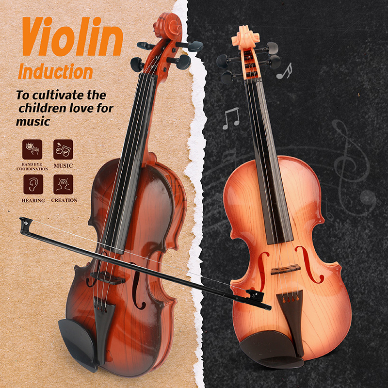 Acoustic Violin Toys Adjustabl - Musical Instrument Maraca review and price