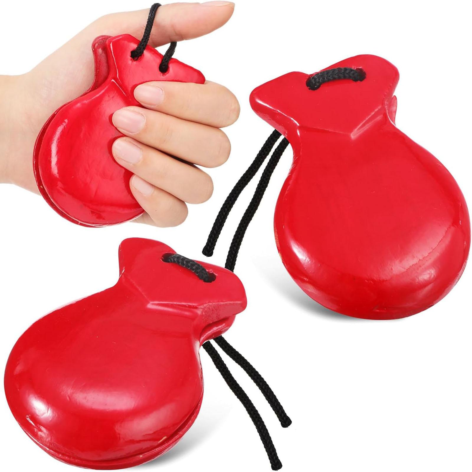 2Pcs Wood Spanish Castanets Pe - Castanet Flamenco review and price