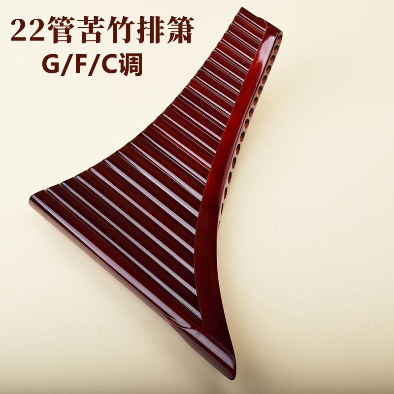 Pan Flute 22 Pipes, High-Quali - A Musical Instrument With Keys review and price