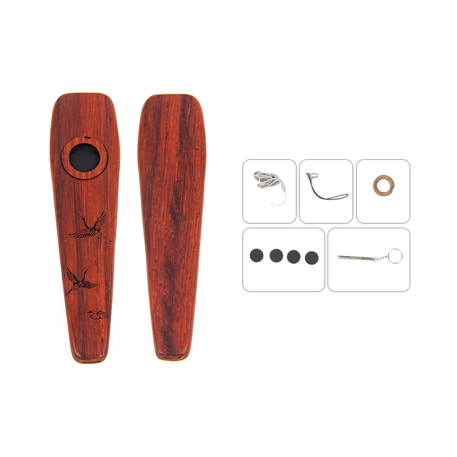 2025 New Wooden Kazoo Gift Set - Musical Instrument Box review and price