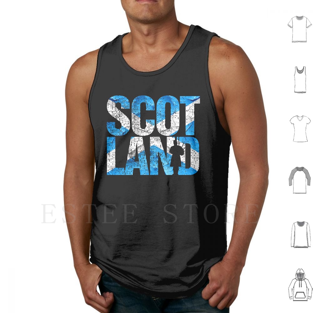 Scotland Pride Tank Tops Vest  - Musical Instrument In Scotland review and price