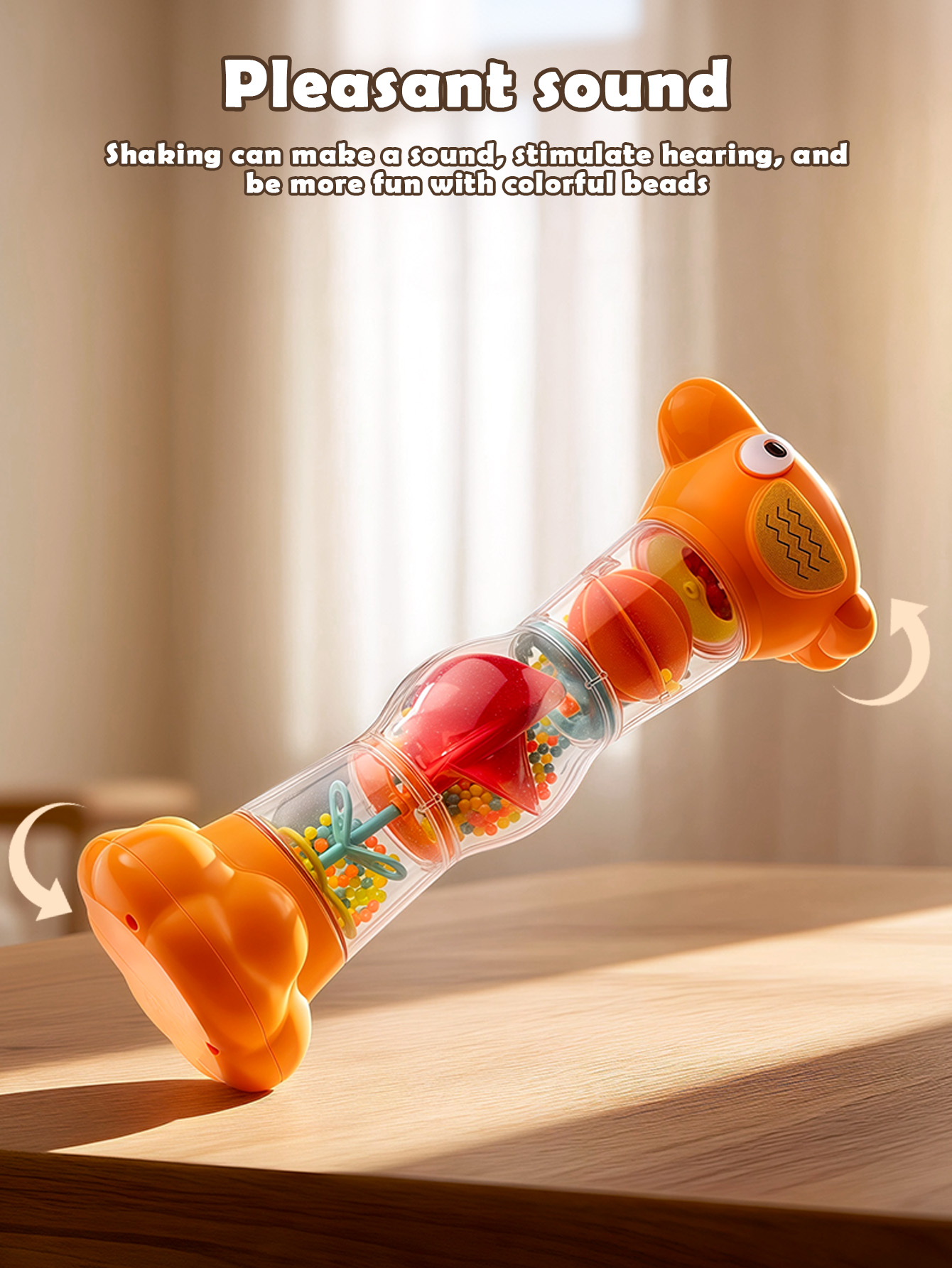 Baby Rain Sound Tube Toy Monte - Musical Instrument Youtube review and price